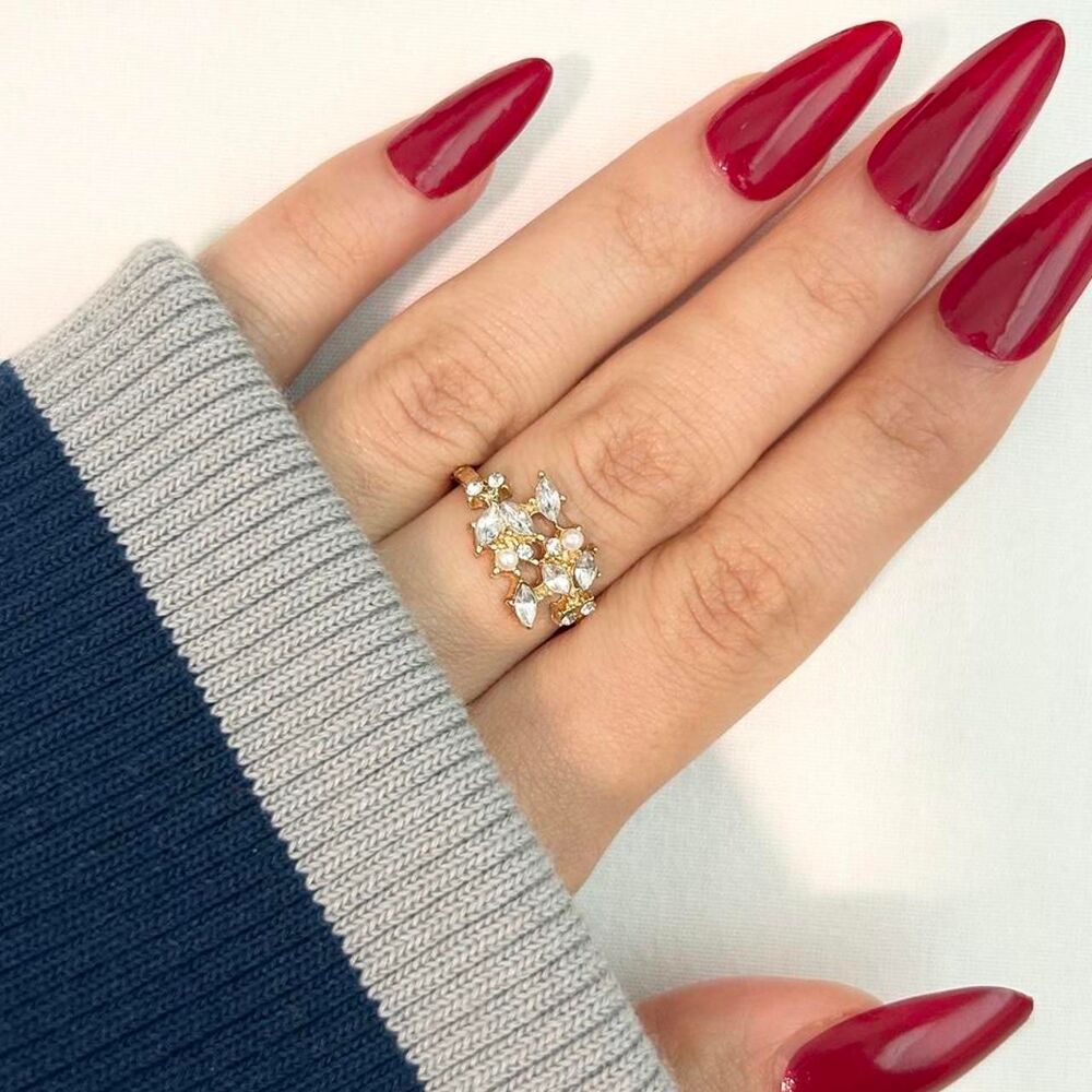 Vintage Inspired Luxury Gold Ring